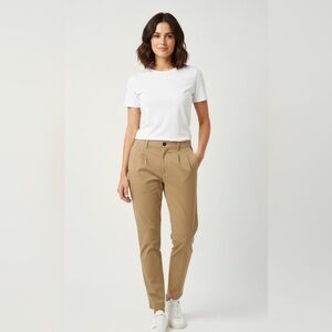 Fradi Tailored Pants – Italian Size 54 – Beige – Made in Italy